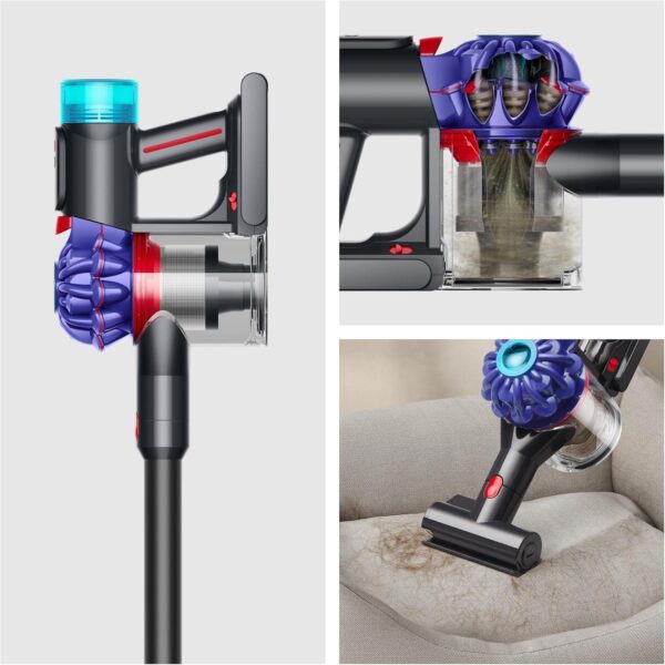 81a60qW9W8L._AC_SL1500_.jpg Dyson V10 Konical™ Cordless Vacuum – 150 Air Watts, Powerful Suction, Anti‑Tangle Technology, Detects Invisible Dust, 2‑in‑1 Floor & Handheld