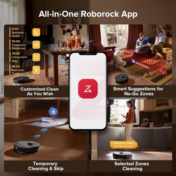 81cYpoX3ICL._AC_SL1500_.jpg roborock Qrevo Series Robot Vacuum Cleaner with Mop, 10,000Pa Suction