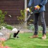 81cnwkG1dNL._AC_SL1500_.jpg 21V Cordless Strimmer, Telescopic Lightweight Grass Trimmer with 6xMetal Blades & 10xPlastic Blades