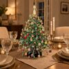 81dGRW3QHhL._AC_SL1500_.jpg DIY Beaded Christmas Tree Kit with Lights, 3D Holiday Craft Set