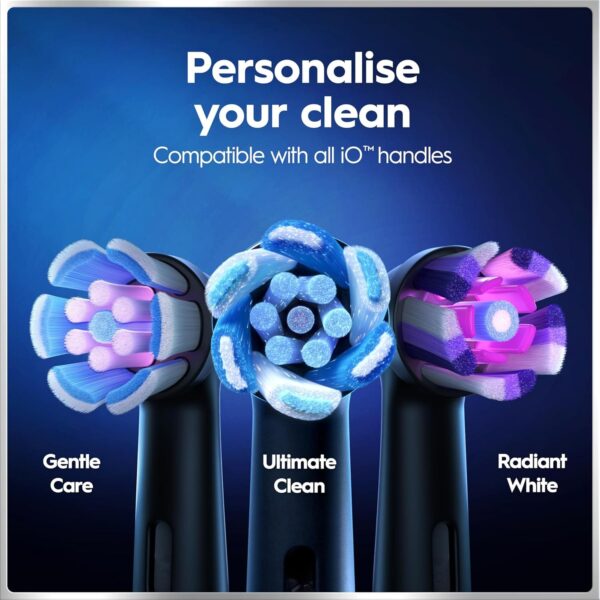 Oral-B iO9 Electric Toothbrush for Adults, Black