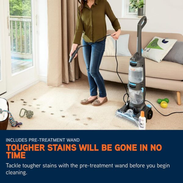 81dOFGJY6sL._AC_SL1500_.jpg Vax Dual Power Pet Advance Upright Carpet & Upholstery Cleaner ECR2V1P