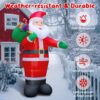 81dt0md-BL._AC_SL1500_.jpg 14FT Christmas Inflatable Santa Claus Outdoor Decorations