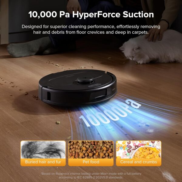 81fJ5xraX9L._AC_SL1500_.jpg roborock Qrevo Series Robot Vacuum Cleaner with Mop, 10,000Pa Suction