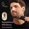 81fql28SDFL._AC_SL1500_.jpg Braun Series 9 PRO+ Electric Shaver for Men, Black, 9690CCE