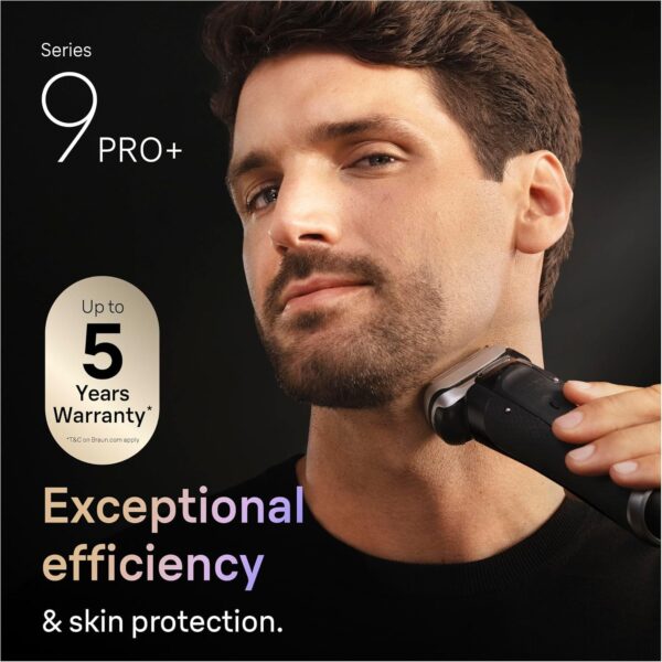 81fql28SDFL._AC_SL1500_.jpg Braun Series 9 PRO+ Electric Shaver for Men, Black, 9690CCE