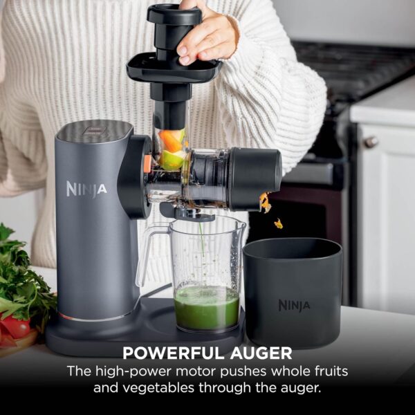 Ninja Cold Press Juicer Machine with Jug & Pulp Container