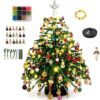 81iXXA1WJnL._AC_SL1500_.jpg DIY Beaded Christmas Tree Kit with Lights, 3D Holiday Craft Set