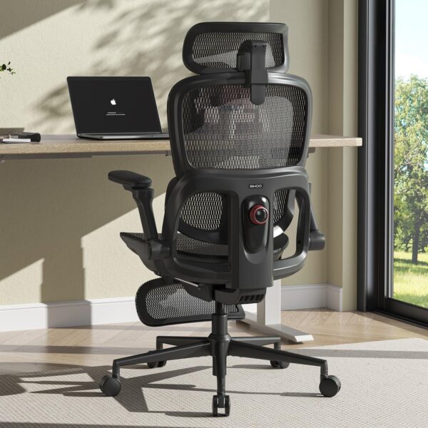 81lT2tjIppL._AC_SL1500_.jpg SIHOO B300 Pro Ergonomic Office Chair with Footrest, 4-Way Lumbar Support