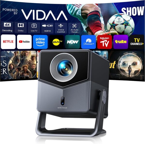 Projector 4K with VIDAA OS