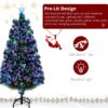 81m6ssxVVhL._AC_SL1500_.jpg 6ft Fibre Optic Christmas Tree Indoor Xmas Decoration, Green