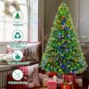 81mAMkne86L._AC_SL1500_.jpg 360° Rotating Prelit Christmas Tree 7ft - Musical Artificial Christmas Tree with Remote Control