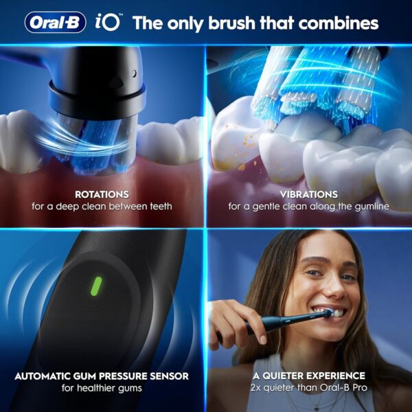 81nCGwavPcL._AC_SL1500_.jpg Oral-B iO2 Duo Electric Toothbrushes, 2 Handles, Night Black and Calm Pink