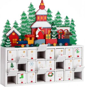 81nl1UcpwGL._AC_SL1500_.jpg Spielwerk® Wooden Advent Calendar, Chocolates Gift Box, Christmas Landscape