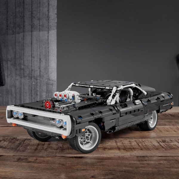 81rnjOmd7IL._AC_SL1500_.jpg LEGO Technic Fast & Furious Dom's Dodge Charger 42111 Race Car Building Set