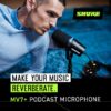 81skGcfKvOL._AC_SL1500_.jpg Shure MV7+ USB-C & XLR Podcast Dynamic Mic with Stand - Black