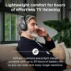 81tMzXlCsL._AC_.jpg Sennheiser RS 120-W On-Ear Wireless Headphones for Crystal-clear TV Listening with 3 Sound Modes, Lightweight Design, Easy Volume Control, 60 m Range and Convenient Transmitter/Charger Combo - Black
