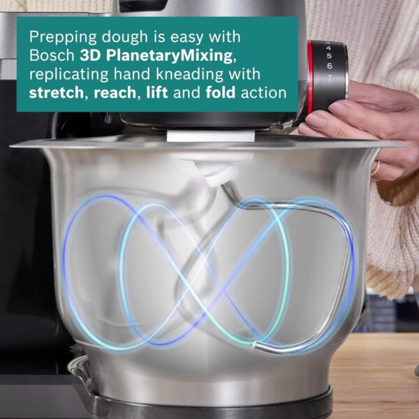 Bosch Series 2 Stand Mixer, 7 in 1 Functions, MUMS2VM40G, Black