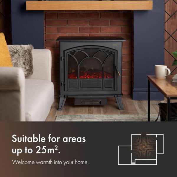 81vGPLX4ZcL._AC_SL1500_.jpg VonHaus Electric Log Burner 1850W – 2 Heat Settings – Black