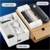 81vdZnD72WL._AC_SL1500_.jpg Oral-B iO2 Duo Electric Toothbrushes, 2 Handles, Night Black and Calm Pink