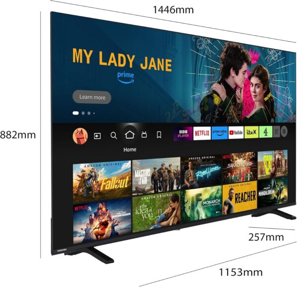 81xdyT6ljQL._AC_SL1500_.jpg Toshiba UF26 Fire 43" 4K Ultra HD LCD Smart Fire TV
