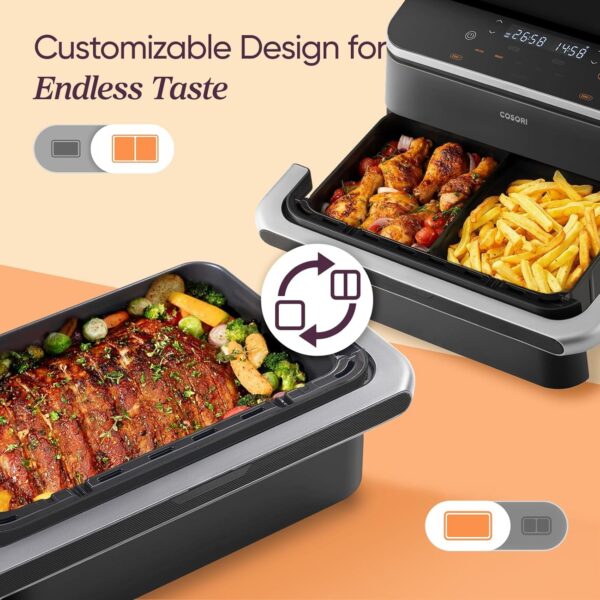 81y8LChgE1L._AC_SL1500_-1.jpg Cosori Smart Air Fryer 10L
