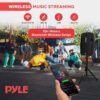 81yW1zYZ-FL._AC_SL1500_.jpg Pyle Portable Bluetooth PA Speaker System, 12"