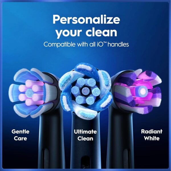 81zQy1Jb3DL._AC_SL1500_.jpg Oral-B iO5 Electric Toothbrush, Matt Black, with Travel Case and Toothpaste