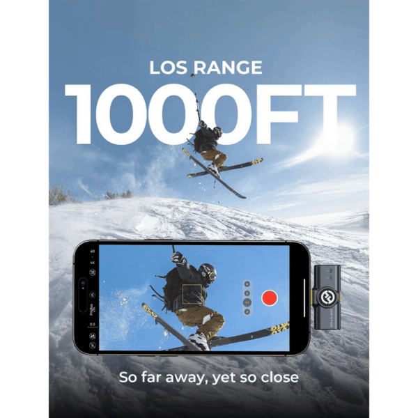 9-3-1.png Hollyland Lark M2 Wireless Lavalier Microphone (2TX+3RX) Compatible with Camera