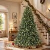 91F7jfA5g3L._AC_SL1500_.jpg Shareconn 6.5ft Artificial Fir Function Christmas Tree with Lights,17 modes