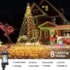 91PVgDG6CvL._AC_SL1500_.jpg Joomer Christmas Tree Lights Topper Star Height 127ft 568 LED Warm White