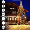 91SFJpA57TL._AC_SL1500_.jpg Joomer Christmas Tree Lights Topper Star Height 127ft 568 LED Warm White