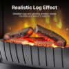 91cWKAO7sL._AC_SL1500_.jpg Dimplex Clement 2KW Optiflame Inset Electric Fire, Black