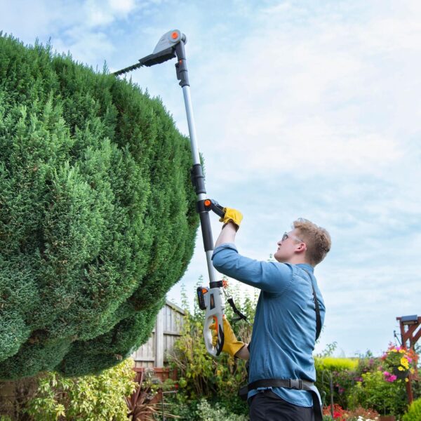 91nS8gW075L._AC_SL1500_.jpg VonHaus Pole Hedge Trimmer Cordless 20V – x2 Batteries & Charger, G-Series