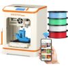 Weefun TINA2C 3D Printer for Beginners & Kids with Filament Starter Bundle