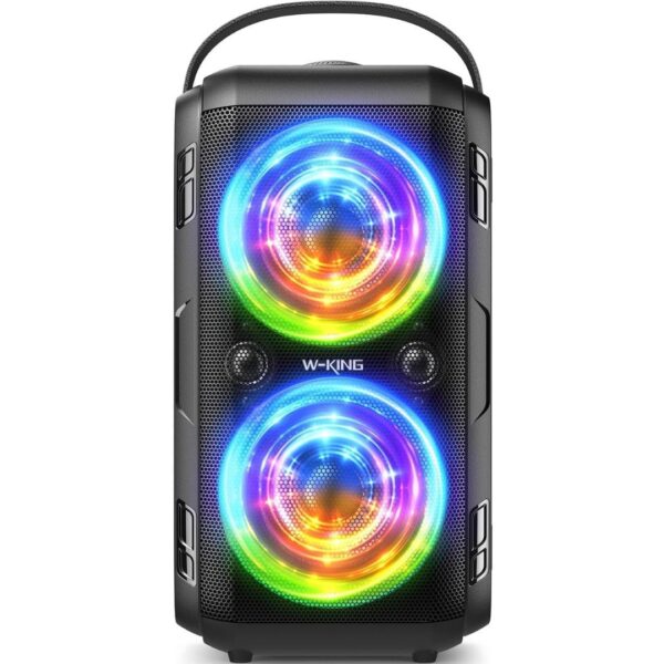 Pink-and-White-Gradient-Aesthetic-Bodycare-New-Product-Amazon-Product-Image-2.jpg W-KING Bluetooth Speaker Loud, 180W Max Portable Party Wireless Speakers