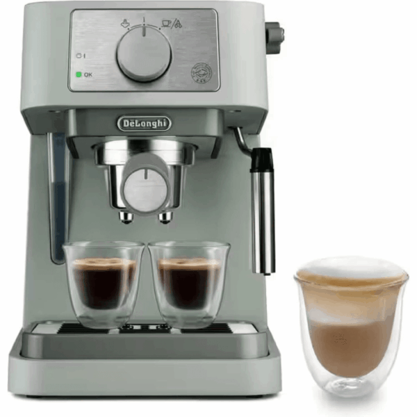 Untitled-Design-30.png De'Longhi Stilosa - Manual Espresso Machine Manual Milk Frother Green