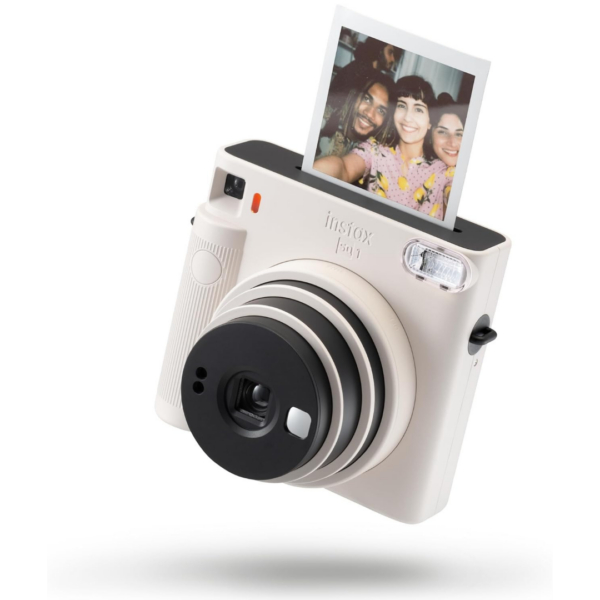 Instax SQUARE SQ1 Instant Camera, Chalk White
