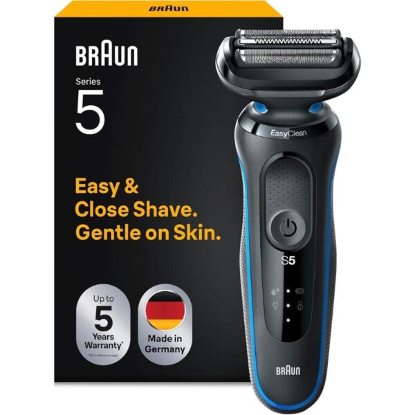 Untitled-design-1-10.jpg Braun Series 5 Electric Shaver for Men, Wet & Dry Foil Razor, Blue