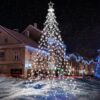 Joomer Christmas Tree Lights Topper Star Height 12.7ft 568 LED White